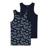 NAME IT Game Sleeveless Base Layer 2 Units 24 Months, blue
