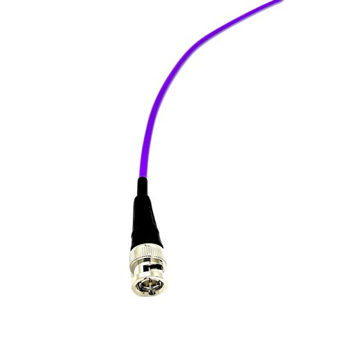 Cable Evolution 12G HD SDI Cable Mini RG59 - BNC to BNC - (3 Feet) (Violet)
