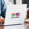 CafePress Hungarian American Rectangle Sticker Rectangle Bumper Sticker Car Decal