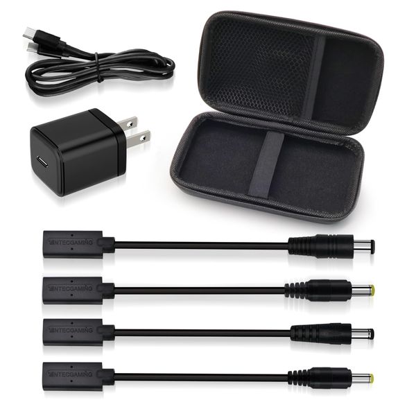 Retro Game Console Power Supply Kit - PD Fast Charging, Built-in chip, Stable Performance - Compatible with SNES/PS2/FC/SFC/SEGA MD2/MD3