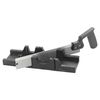 2 Pcs Black Precision Plastic Metal Angled Straight Cut Mitre Box Sawing Saw Set
