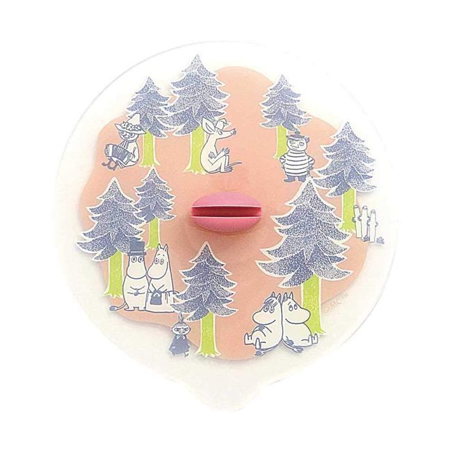 World Create Moomin 60045 Silicone Lid, Put, Pink