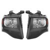 AMBER CORNER HEADLIGHT REPLACEMENT LAMP FOR FORD EXPEDITION 2007-2014 BLACK
