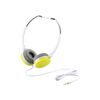 Elecom Contrast Headphones - Lime Green