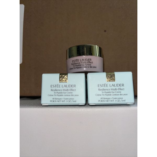 2x ESTEE LAUDER Resilience Multi-Effect Tri-Peptide Eye Creme 3ml