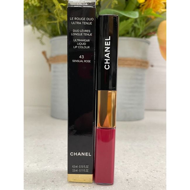 CHANEL Le Rouge Duo Ultra Tenue Full Size 176 Burning Red for sale
