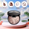 atnayo Baked Foundation Medium, Brighten Foundation Baked Starter Makeup Kit