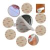 Adhesive Mounting Disk For Lock Sucker Suction Cup Hook Dashboard Car Mount Super Strong Double Sided (4P8CM+4P6CM)