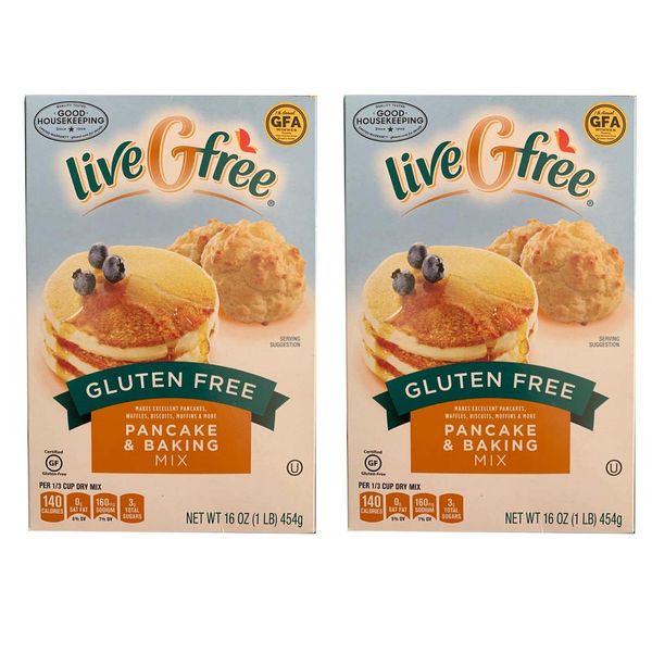 Gluten Free Baking Mix By Live G Free 2-pack