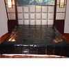 CozyFeel PVC Bed Sheet for Wet Games, Queen Size Waterproof Bedding Set J102