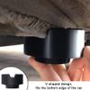 Jack Pad, for Car Lifting Platforms, Trolley Jack, 4 Pack, Black