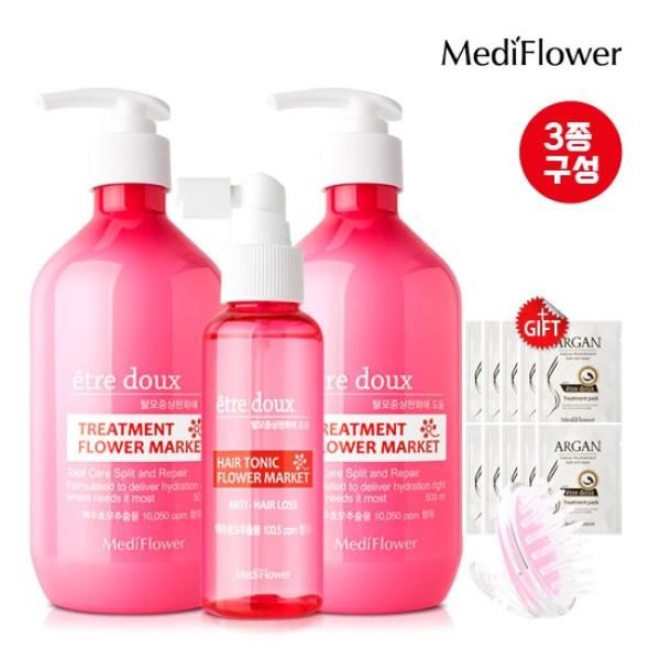 [Mediflower] Attus Flower Market Hair Loss Treatment x 2+Hair Tonic