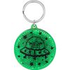 GRUSS & CO 47709 UFO Reflector Round Green One Size, Green, Motif "UFO"