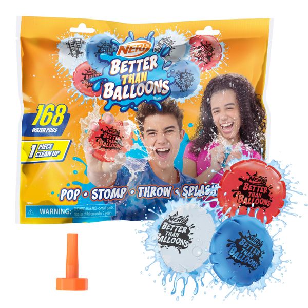 SOA Better Than Balloons - 168 Pods, Red, White, Blue