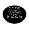 Mint to Be Peppermint Swirl Design PopSockets Adhesive PopGrip