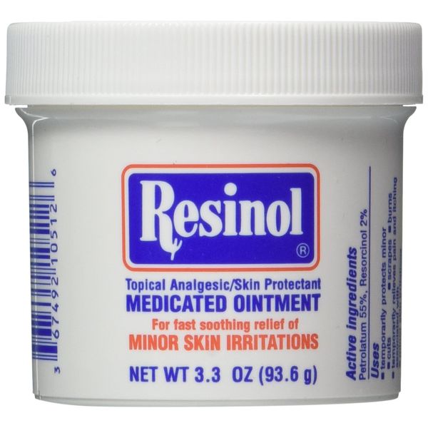 RESINOL Ointment JAR Size: 3 OZ (Pack of 2)