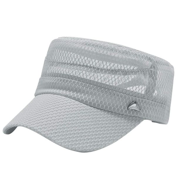 Baseball Cap Tennis Golf Cap Sonnenkappe Sport Kappe Hut Basecap Herren Damen Baseballkappe Baseballmütze Faltbarer Verstellbar Schildkappe Sommer cap (Grau-(Army Kappe))