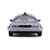 Jada 1:24 Diecast Back to The Future 2 Time Machine with Lights,Silver