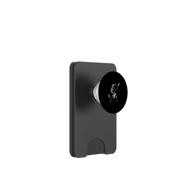 Platypus Playing Electric Guitar PopSockets PopWallet for MagSafe