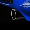 E-TECH 70mm Diameter Classic Round Exhaust Tip - Fits pipes 55mm-65mm