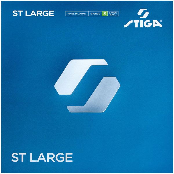 STIGA 1711250123 Table Tennis Rubber Rotation Control Performance Beginner Intermediate Advanced STL Large Black MAX Black