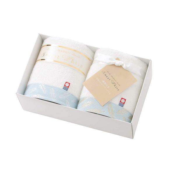 tokuda Towel Gift Set sui-tohowaito Bath Towel