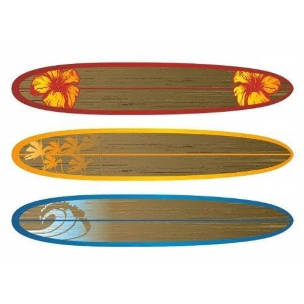 Wall Tattoo Shop Wall Stickers Surfboard