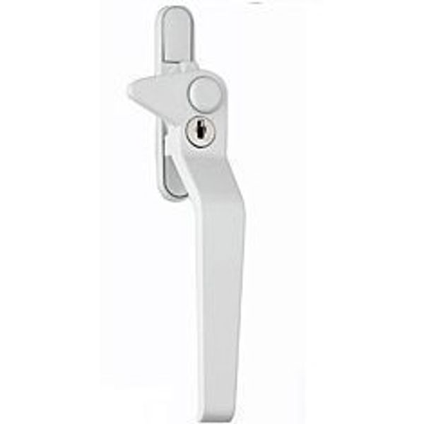 HomeSecure uPVC Window Handle Avocet Cockspur Window Handle, Right Handed, White Double Glazed Avocet Cockspur uPVC Window Handles - White (21mm)