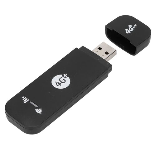4G LTE USB Modem WiFi Dongle, Mini Portable USB 4G Wireless Network Smart Router for Tablet Laptop Notebook, 2 LED Status, Plug and Play(US Standard)