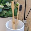 'Forced to Work, Born to Dilly' Bamboo Toothbrush (TF00025073)