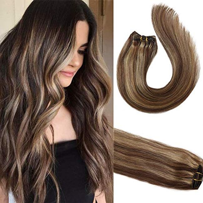 Human hair extensions for hotsell fine hair