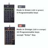 ELSRA USB Wired Macro Numeric Keypad with 26 Programmable Keys, 2 USB Hub for Windows Laptop and Desktop PK-2068