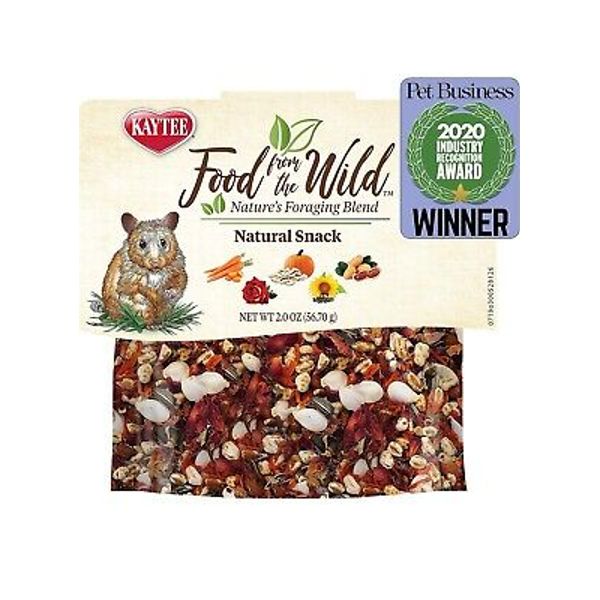 Kaytee Food from The Wild, Hamster, mouse, gerbil food. Natural 2 oz (4 pack)