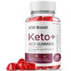 X10 Boost Keto ACV Gummies, X10 Gummies Maximum Strength Official (2 Pack)