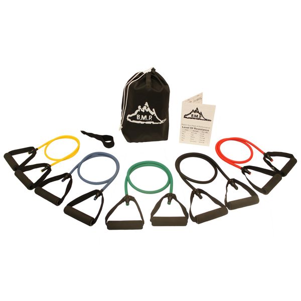 Black Mountain Products Resistance Band Set (Five Bands Included)