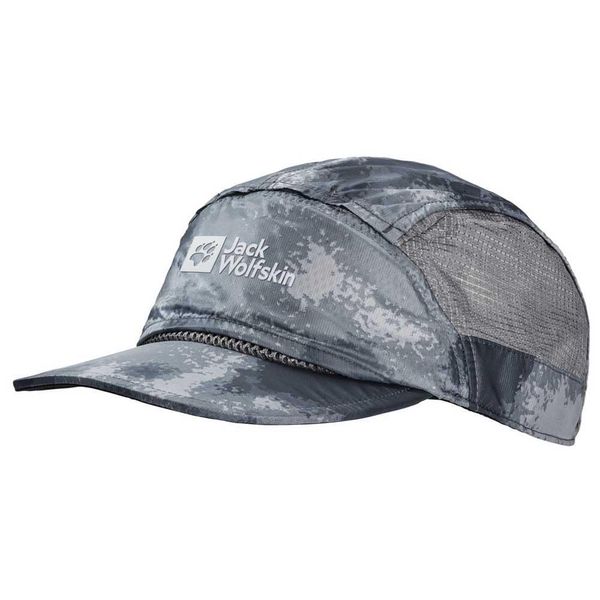 Jack Wolfskin Unisex Prelight Baseballkappe, Silver Grey All Over, One Size