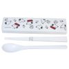 Snoopy [Combination Set] Chopstick & Spoon Twin Set/Food Bowl, Peanuts