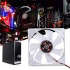 4Pin Mute PC Case Cooling Fan, 80mm LED Light 12V Computer Cooler, for Computer Case Cooling(Blue)