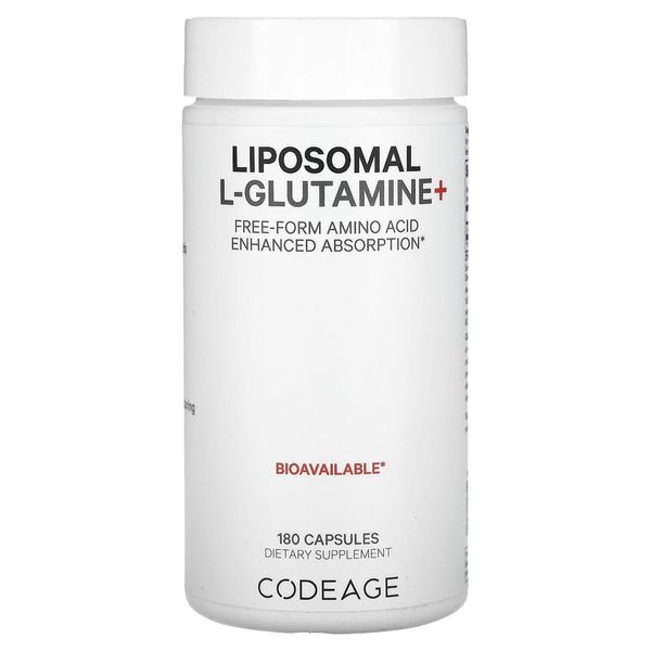 Liposomal L-Glutamine+, 180 Capsules