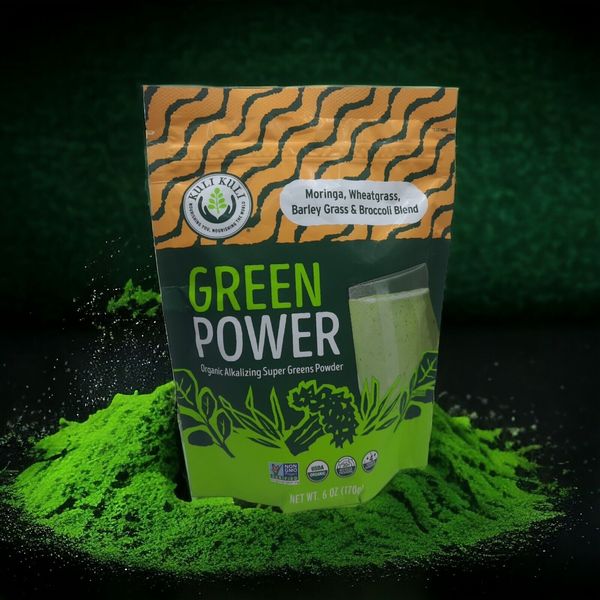 Kuli Kuli Mo Superfood Blend Greens 6 Oz - Moringa, Wheatgrass Exp 03/2025