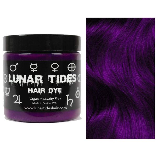 Lunar Tides Semi-Permanent Hair Color (43 colors) (Plum Purple)