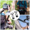 Namvo Camera Strap Thread D-Ring Camera Strap 1/4 Inch Screw For SLR Camera Mounting Screw Camera Strap (Set Of 2)