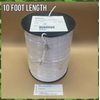 10 AWG M16878/4 (PTFE) Silver Plated Copper 10 FEET MIL TYPE E Stranded 37/26