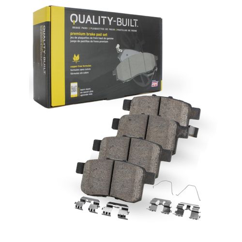 QUALITY-BUILT Premium Ceramic Rear Brake Pads (1001-0995C) Replacement for Toyota Sienna 2010-2004