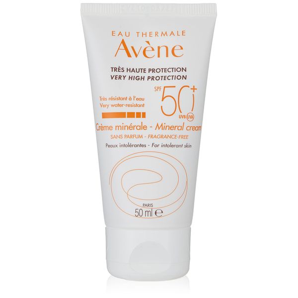 Avène Mineral Sun Cream SPF 50, 50 ml