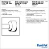 Plumb Pak PP866CP 1-1/4" OD Chrome Box Flange