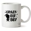 Hippowarehouse Crazy elf boy Printed Mug Cup Ceramic 10oz
