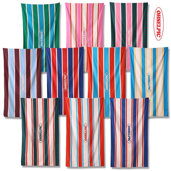 O&#39;Cellpic Beach Towel Extra Large Signature Stripe Beach Towel 1800x1000 Travel Picnic Large Towel