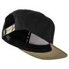 Blackskies Port Huron Snapback Cap | Women Men Baseball Cap Basecap Suede Visor - Black Olive
