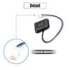 uxcell Trunk Release Switch Plastic 3 Terminal Car Rear Trunk Lid Release Opener Button Assembly